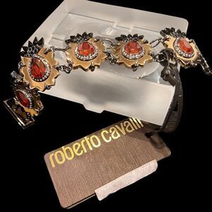 Roberto Cavalli NWT Bracelet Size 7.5”